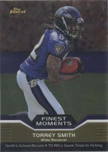 2011 Topps Finest Torrey Smith #FM-TS
