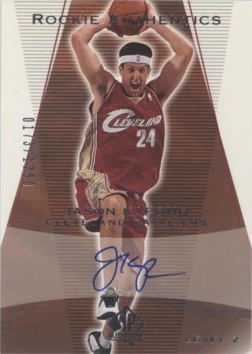 2003-04 SP Authentic - Jason Kapono #175