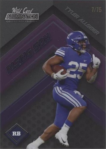 2021 Wild Card Alumination NIL Collegiate Edition Tyler Allgeier #ANRS-14