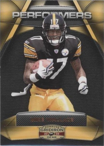 2009 Donruss Gridiron Gear Mike Wallace #17