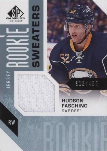 2016-17 SP Game Used - Hudson Fasching #RS-HF