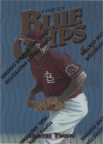 1997 Topps Finest - Dmitri Young #177