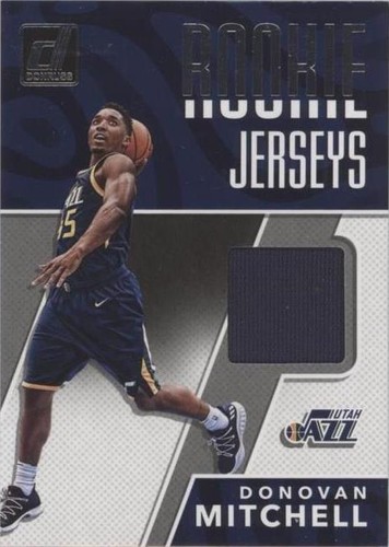 PSA 9 DONOVAN MITCHELL 2017-18 DONRUSS #188 RATED ROOKIE RC