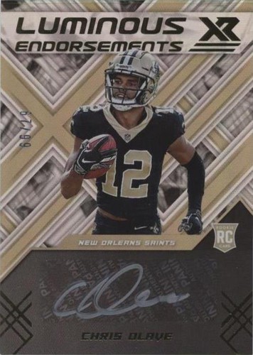 2022 Panini XR Chris Olave #LUM-CO