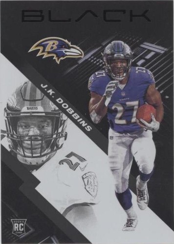 2020 Panini Black J.K. Dobbins #109