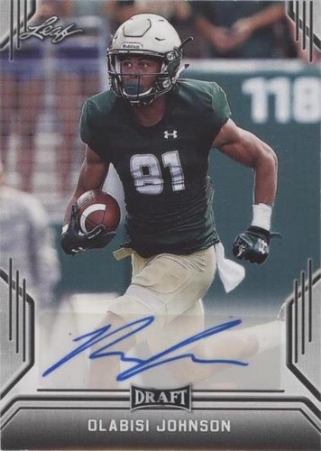 2019 Leaf Draft Olabisi Johnson #BA-OJ1