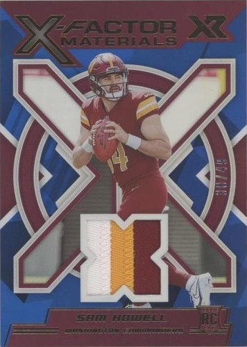 2022 Panini XR Sam Howell #XFM-SH