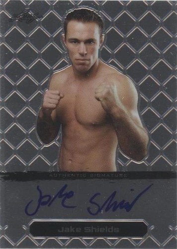 2011 Leaf Metal MMA - Jake Shields #BA-JS-1