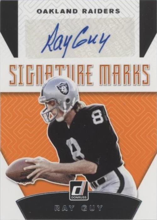 2019 Panini Donruss Ray Guy #SM-32