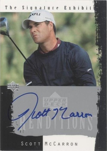 2003 Upper Deck Renditions - Scott Mccarron #SM
