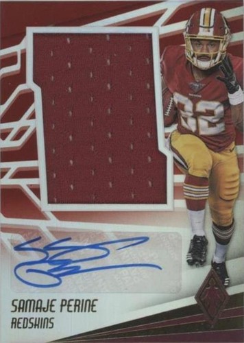 2017 Panini Phoenix Samaje Perine #JAS-SP