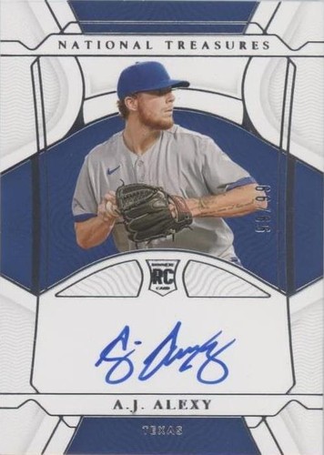 2022 Panini National Treasures - A.J. Alexy #RS-AA