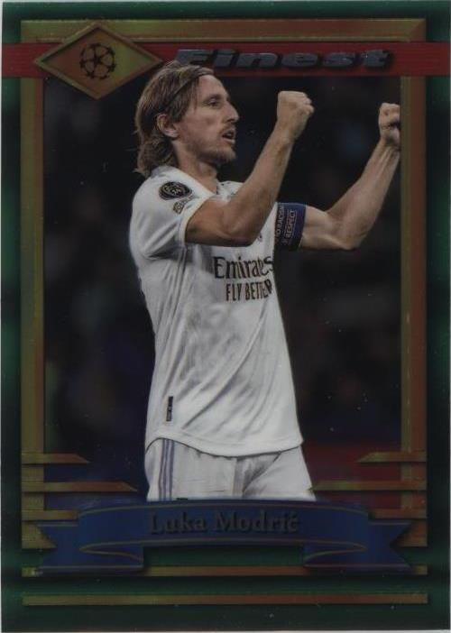 2022-23 Topps Finest Flashbacks UEFA Luka Modric #35