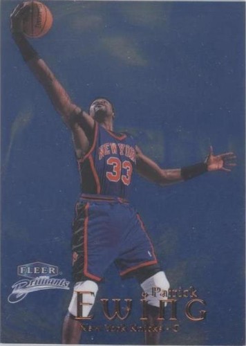 1998-99 Fleer Brilliants - Patrick Ewing #18B