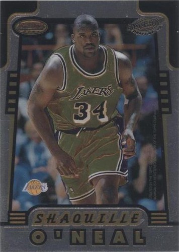 1996-97 Bowman's Best - Shaquille O'Neal/Alonzo Mourning #HR7