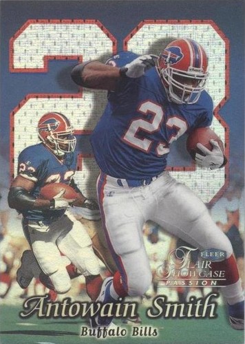 1999 Flair Showcase Antowain Smith #87