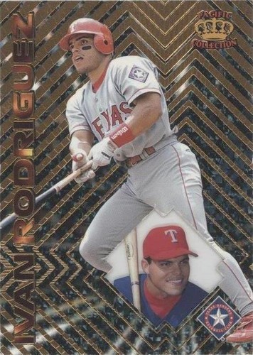 1997 Pacific Crown Collection Prism - Ivan Rodriguez #71