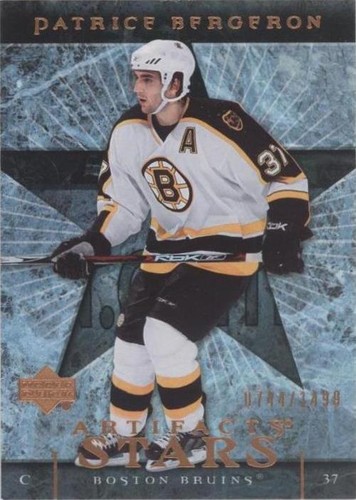 2007-08 Upper Deck Artifacts - Patrice Bergeron #135