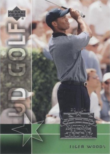 Tiger Woods 2002 UD Kit Young ボブルヘッド Tiger Woods 2002 UD Kit Young Hawaii Trade Conference