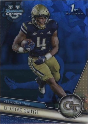 2023 Bowman University Chrome Sapphire Edition Dontae Smith #94