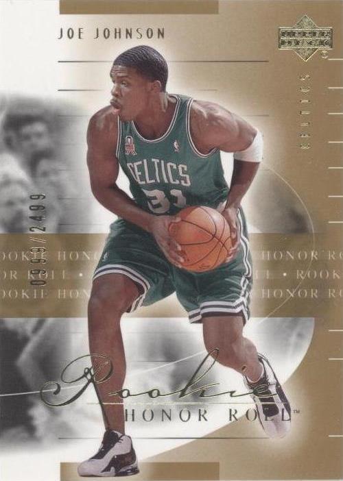 Cuadro de honor de cubierta superior 2001-02 - Joe Johnson #97