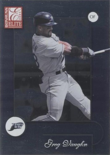 2001 Donruss Elite - Greg Vaughn #142