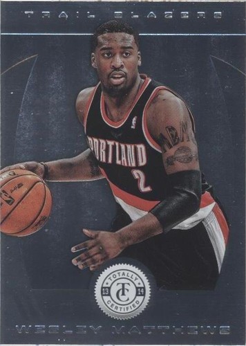 2013-14 Totally Certified - Wesley Matthews #65