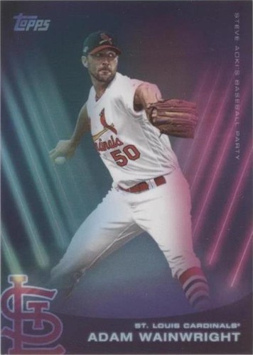 2022 Topps X Steve Aoki - Adam Wainwright #180