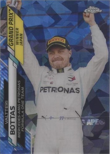 2020 Topps Chrome Sapphire Edition Formula 1 - Valtteri Bottas #149