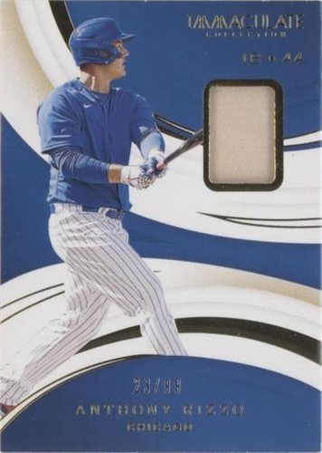 2020 Panini Immaculate Collection - Anthony Rizzo #22