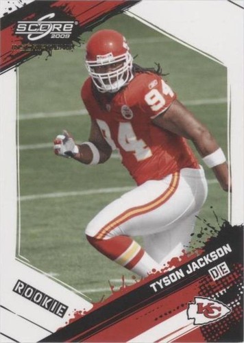 2009 Score Inscriptions Tyson Jackson #399