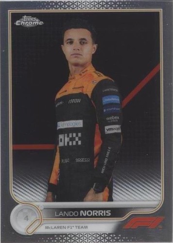 2022 Topps Chrome Formula 1 - Lando Norris #33