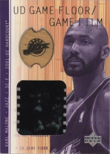 2001-02 Upper Deck Hardcourt - Karl Malone #KM-F