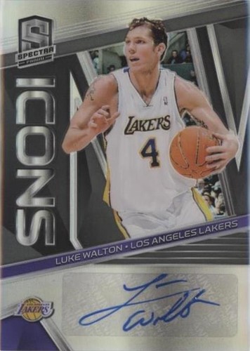 2018-19 Panini Spectra - Luke Walton #IA-LWL