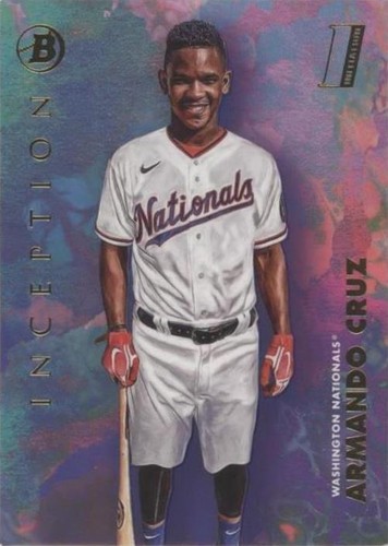 2021 Bowman Inception - Armando Cruz #58