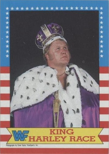 1987 Topps WWF - Harley Race #10