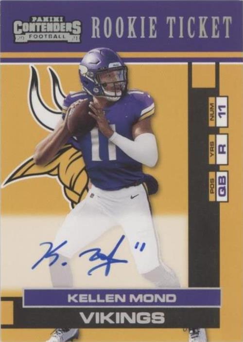2021 Panini Contenders Kellen Mond #RT01-KMO