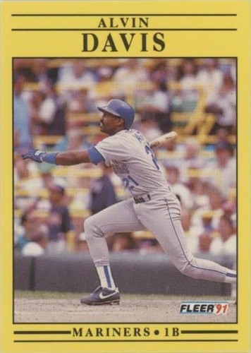 1991 Fleer - Alvin Davis #449
