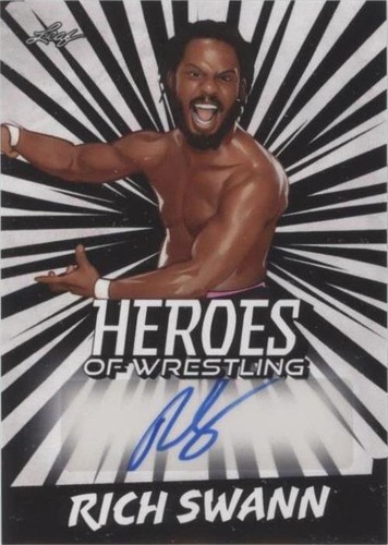 2023 Leaf Heroes of Wrestling - Rich Swann #BA-RS1
