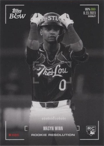2024 Topps Black & White - Masyn Winn #RR14
