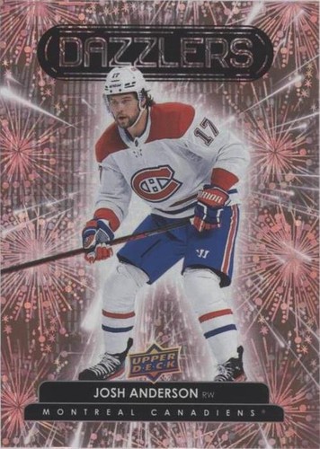 2022-23 Upper Deck Series 1 - Josh Anderson #DZ-4