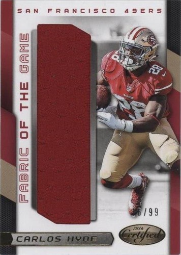 2016 Panini Certified Carlos Hyde #8