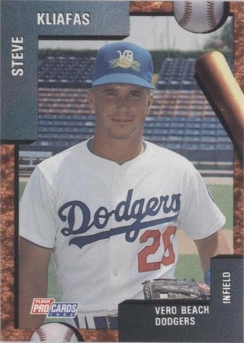 1992 Fleer ProCards Minor League - Stephen Kliafas #2883