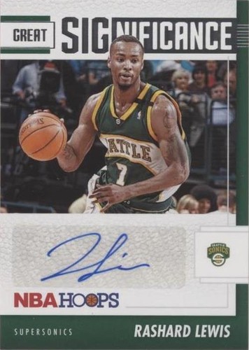 2021-22 Panini NBA Hoops - Rashard Lewis #GS-RLW