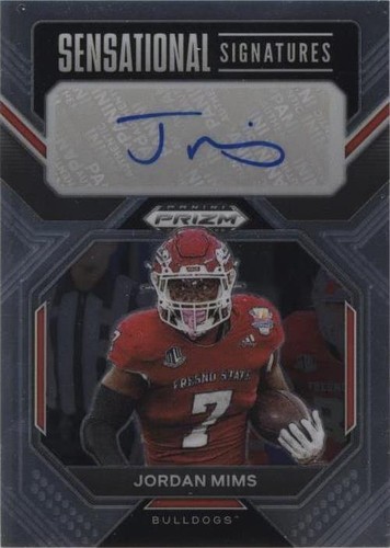 2023 Panini Prizm Draft Picks Jordan Mims #SS-JOM