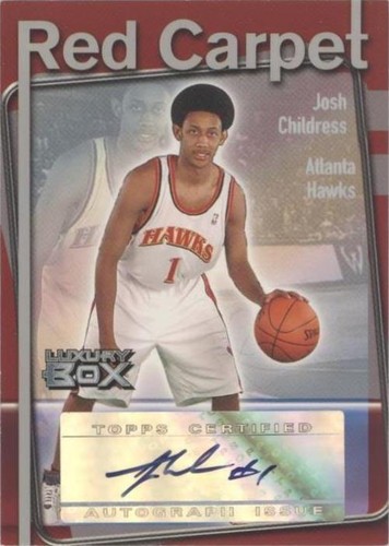 2004-05 Topps Luxury Box - Josh Childress #RC-JC