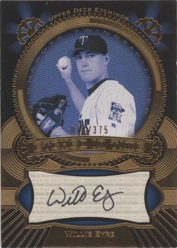 2004 Upper Deck Etchings - Willie Eyre #ET-WE