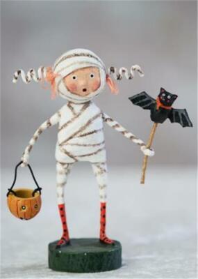 Lori Mitchell MINNIE MUMMY Collectible HALLOWEEN Figurine NEW 11051