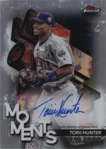 2024 Topps Finest - Torii Hunter #FMA-TH
