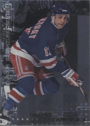 1999-00 In the Game Be A Player Millennium Signature Series - Valeri Kamensky #165